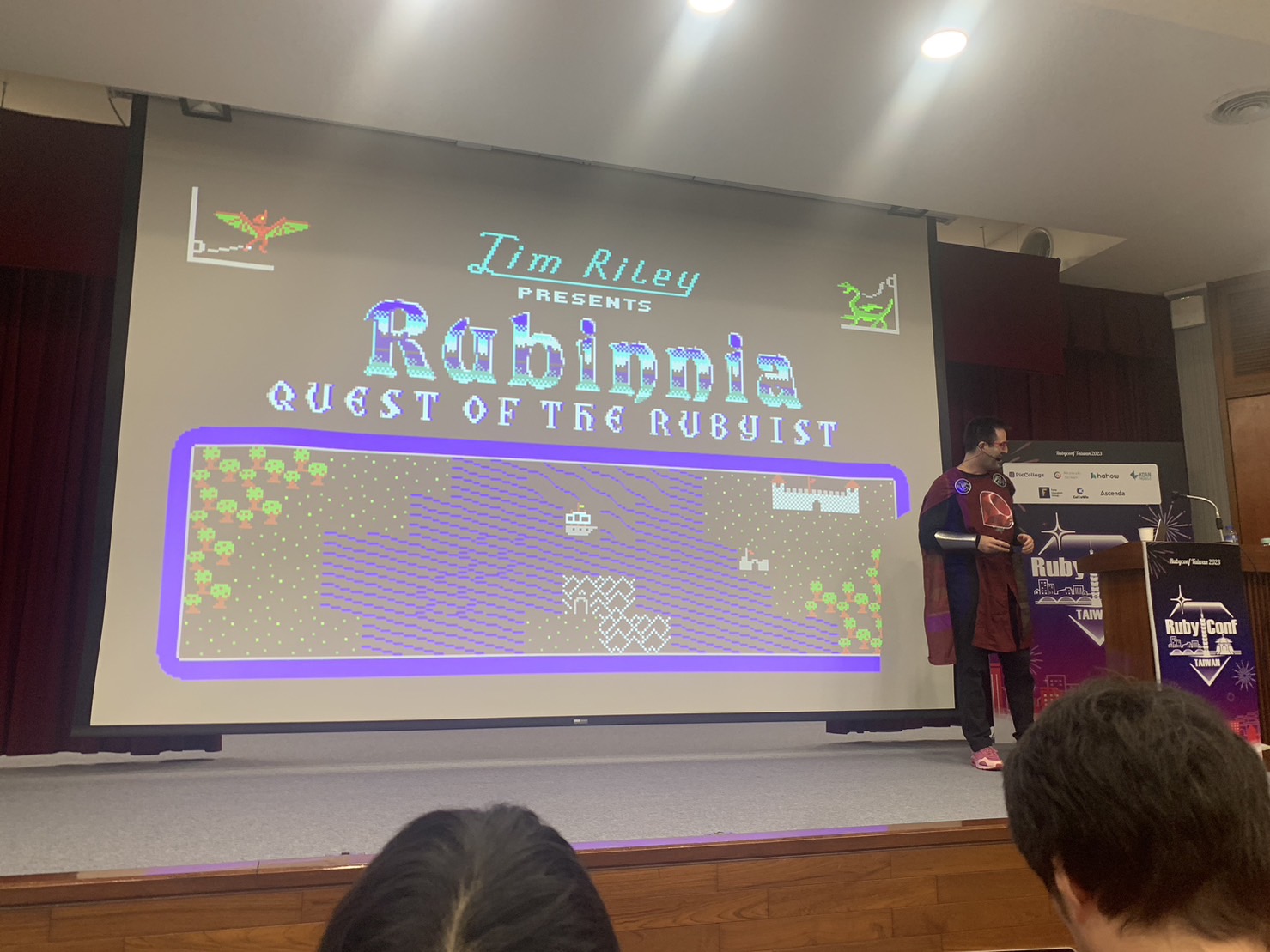Tim Riley 的 ending keynote